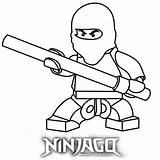 Ninjago Coloring Lego Sheets Pages Colouring Print Ninja Printable sketch template