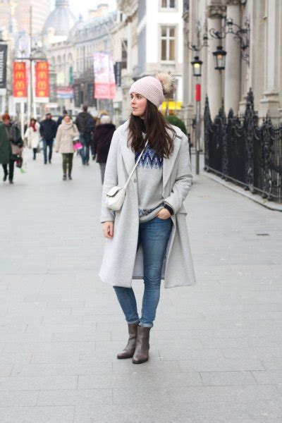 long winter coat outfit ideas  ladies fashionist