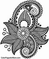Coloring Paisley Pages Adult Mandala Colouring Mandalas Adults Dibujos Para Printable Doodle Color Library Clipart Designs Floral Colorear Desde Colorpagesformom sketch template