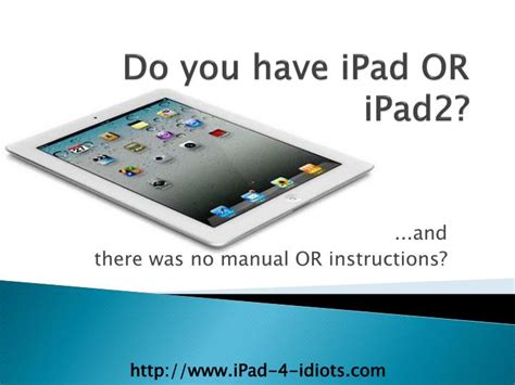 ipad  manual   manual  apple powerpoint  id