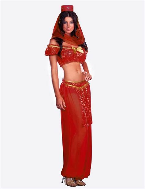 details about sexy arabian princess jasmine aladdin fancy