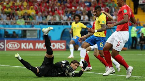 in pics fifa world cup 2018 brazil vs switzerland as it
