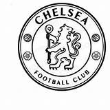Chelsea Coloring Football Team Pages Soccer Teams Colouring Fc Sticker Decal Vinyl 2118 Decals Popular sketch template