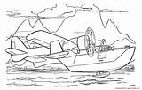 Talespin Kolorowanki Baloo Plane Dzieci Barca Aeroplano sketch template