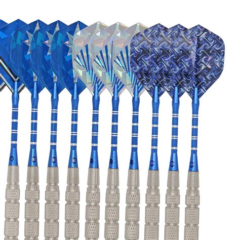 pcs darts dart flight set  extra replacement tips ebay