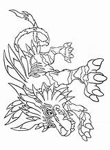 Digimon Coloring Garurumon Hugolescargot Draken Kleurplaat Picgifs Loup Garou Angemon Coloriages Digimons Animaatjes Greatestcoloringbook Disegni Hellokids Malvorlagen Kidsuki Partager Uitprinten sketch template
