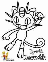Pokemon Coloring Pages Meowth Xy Library Clipart Arcanine Clipartmag Popular sketch template