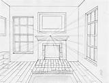 Perspective Ponto Perspectiva Fuga Lessons Zentralperspektive Zimmer Monicayugi Treino sketch template