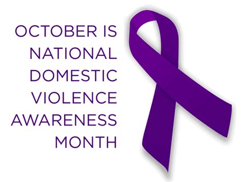 October Is Domestic Violence Awareness Month Healthy Communities