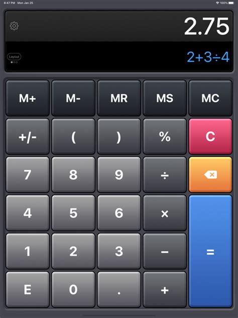 calculator hd pro app voor iphone ipad en ipod touch appwereld