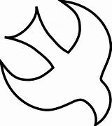 Dove Holy Spirit Symbol Chrismon Clipart Symbols Christian Chrismons Clip Peace Communion Patterns Christmas Jesus Drawing Transparent Outline Cliparts Doves sketch template