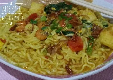 Resep Mie Kare Sederhana No Instant Oleh Bunda Bagus Cookpad