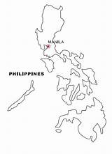 Filippine Filipinas Colorear Cartine Map Disegno Bandera Philippinen Landkarten Geografie Nazioni Malvorlage Kategorien sketch template