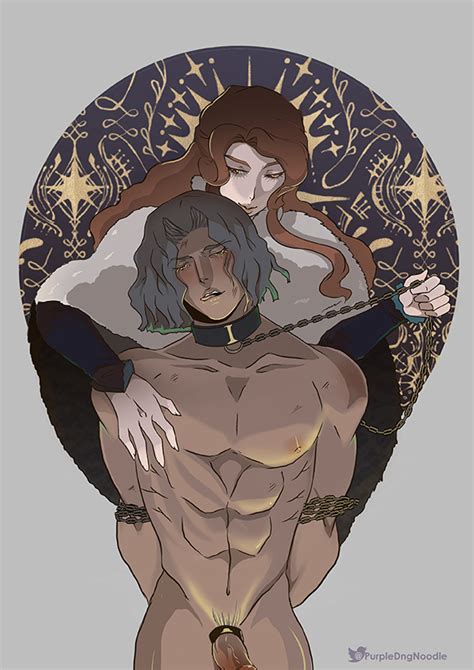 Castlevania Hector And Lenore Femdom By Purpledngnoodle