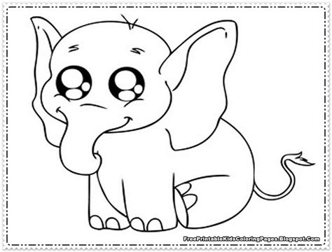 elephant coloring pages printable  printable kids coloring pages