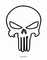 Punisher Skull Coloring Printable Cool Drawings Drawing Pages Clipart Skulls Color Print Clipartmag Paintingvalley sketch template