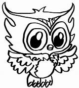 Coloring Owl Pages Cute Printable Things Monster Color Baby Print Owls Drawing Easy High Watercolor Colouring Getcolorings Clipart Sheets Drawings sketch template