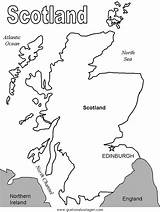 Scotland Scozia Map2 Ecosse Schottland Schotland Kleurplaten Escocia Printen Nazioni Gifgratis Prend sketch template