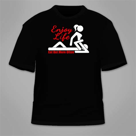 Enjoy Life Eat Out More Often T Shirt Tshirtlegend