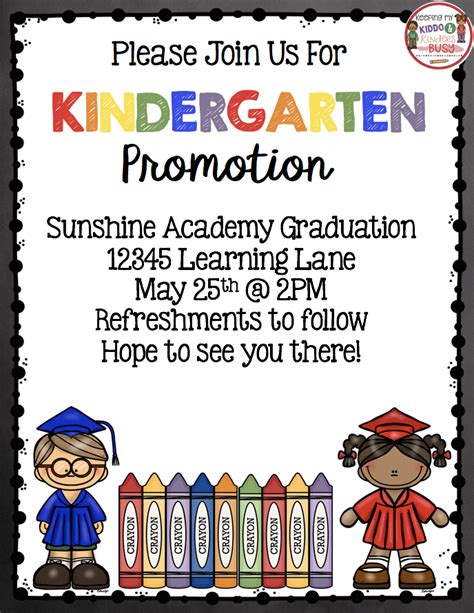 kindergarten graduation invitations    graduation