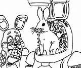 Bonnie Coloring Pages Bunny Toy Getcolorings Color sketch template