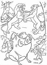 Simba Nala Coloring Lion Pages King Roi Coloriage Color Disney Print Reunited Kids Hellokids Colorir Kleurplaat Rei sketch template