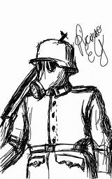 Ww1 Drawing Soldier German Getdrawings sketch template