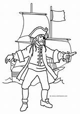 Pirata Barco Pirates sketch template