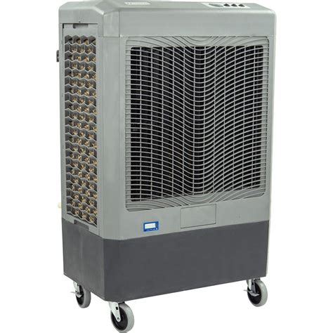 hessaire outdoor rated portable evaporative cooler  cfm  speed mc industrial fans direct