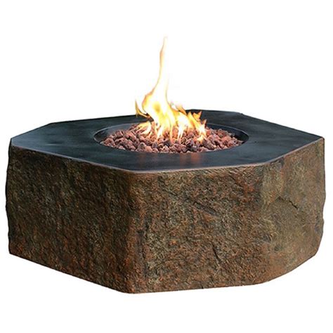 Elementi Outdoor Columbia Fire Pit Table 40 X 36 Inches