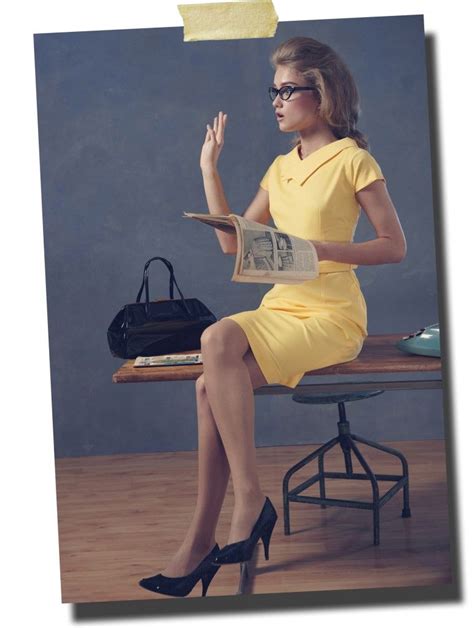 1960 S Office Style Shoot Vintage Office Assistant Pinterest