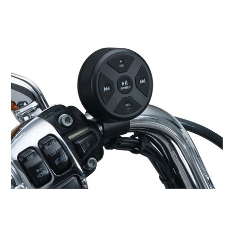 kuryakyn road thunder bluetooth audio controller  mtx cycle gear