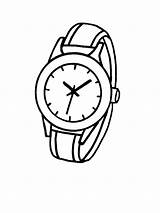 Orologio Disegni Colorare Polso Bambini Orologi Disegnidacolorareonline Colorings Gioielli Immagini sketch template