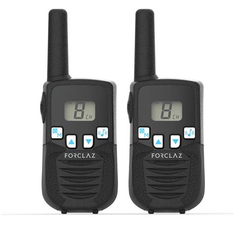 pair  battery powered walkie talkies onchannel  km forclaz