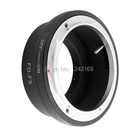 metal mount lens ring adapter for canon fd fl lens to fujifilm x mount
