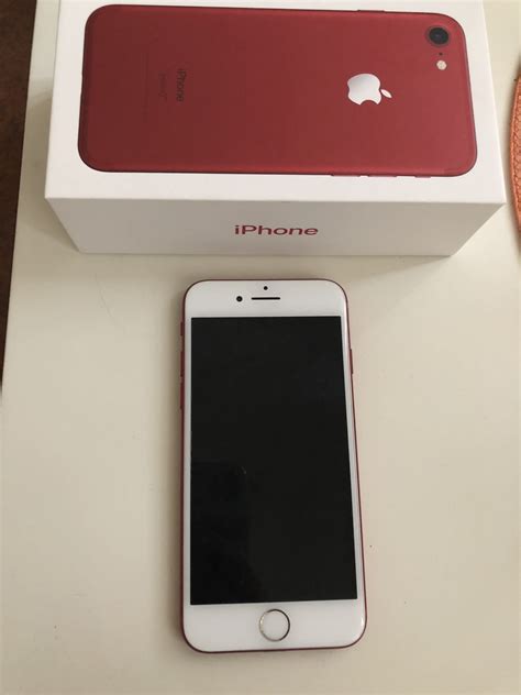 Iphone 7 128 Gb Red Edition Product Apple Bazar