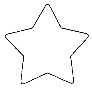printable star pattern clipart