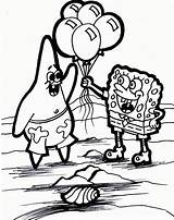 Spongebob Esponja Friend Frais Squarepants Effortfulg sketch template
