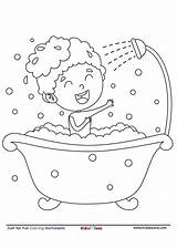 Tub Kidzezone sketch template