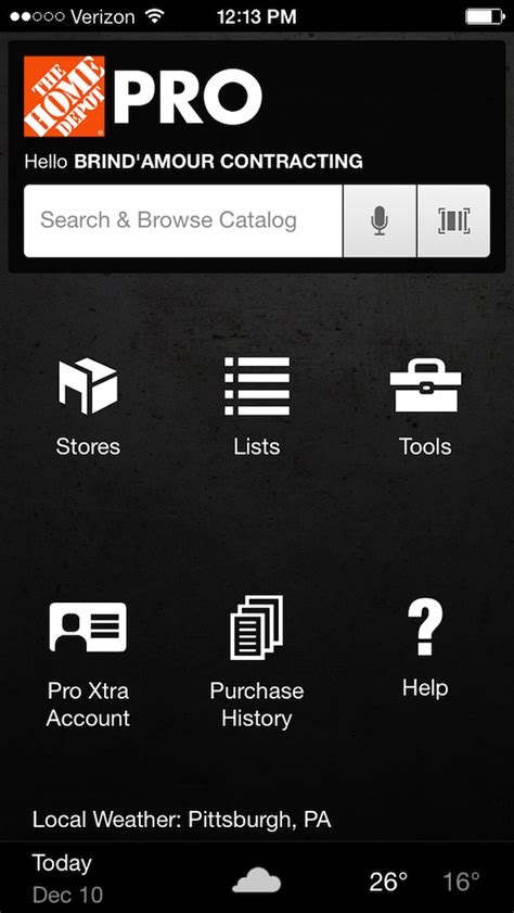 home depot pro app review put  smart phone  work