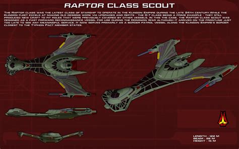 raptor class scout ortho   unusualsuspex  atdeviantart star trek rpg star trek klingon