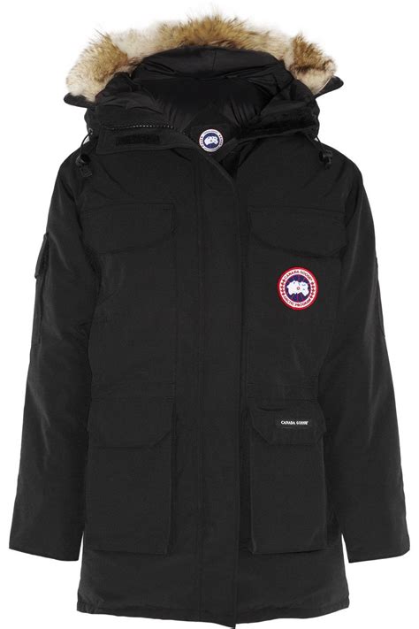Lyst Canada Goose Expedition Coyotetrimmed Down Coat In