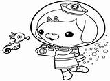 Coloring Pages Octonauts Dashi Barnacles Captain Getcolorings Getdrawings Remarkable Awesome sketch template