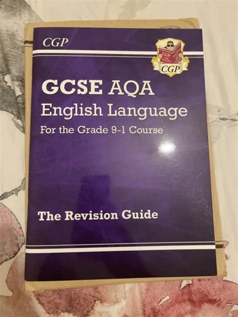 aqa gcse english language   revision guide  practise exam papers