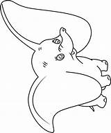 Dumbo Big Ears Coloring Categories sketch template