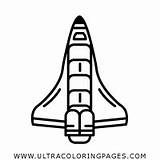 Espacial Transbordador Coloring Ultracoloringpages sketch template
