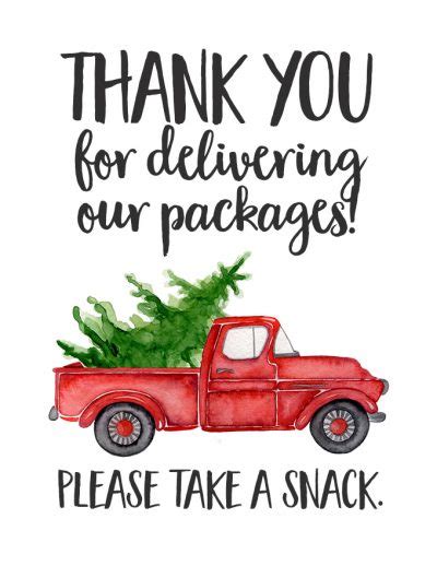 christmas   idea  package delivery  vanessa craft