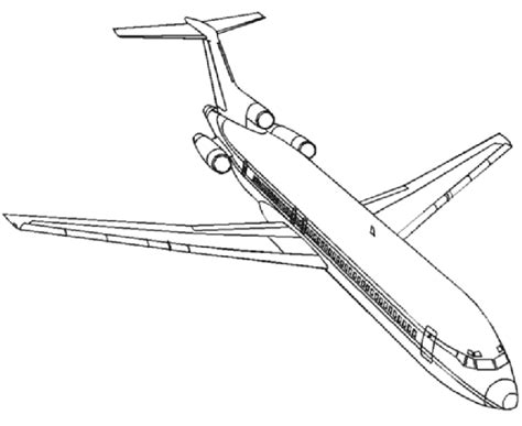 boeing   colouring pages