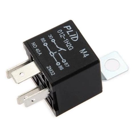 buy pc dc   black relay  pin durable automotive car truck boat relays
