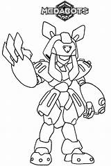 Coloring Pages Medabots Coloringpages1001 sketch template